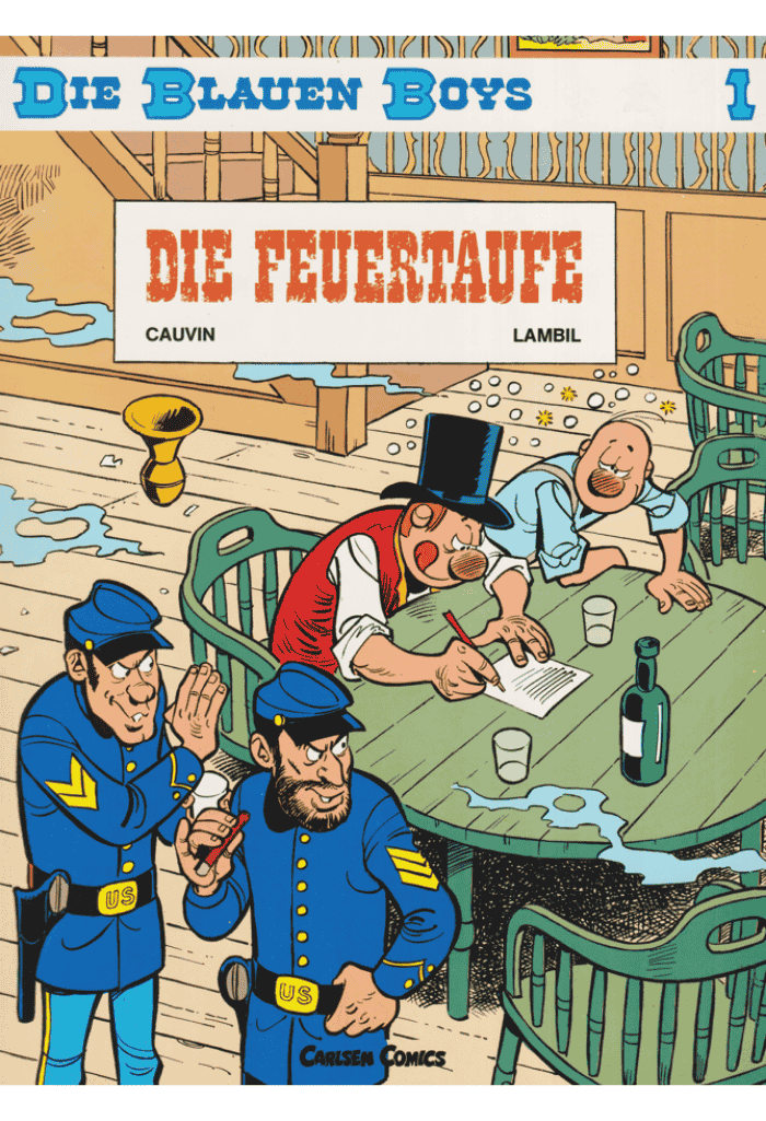 Die Blauen Boys Softcover (Deutsch) - Beispielfoto